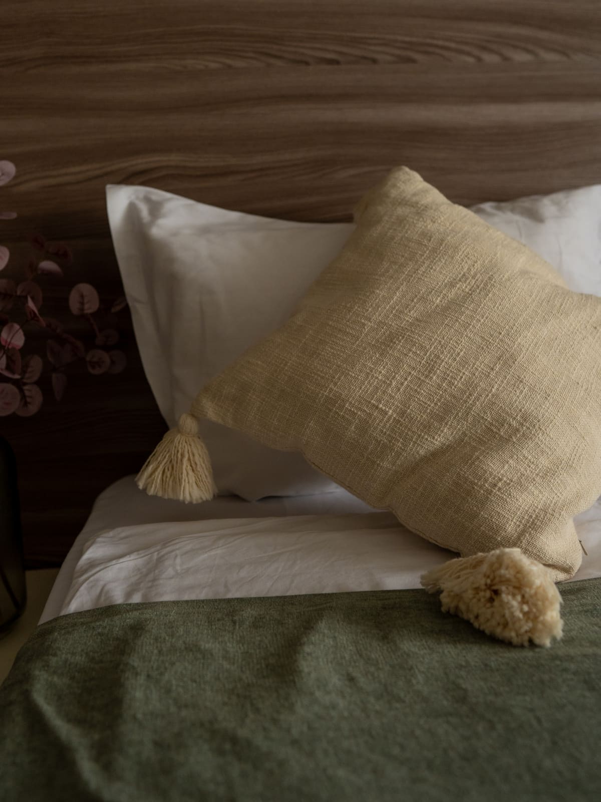 Scenă de dormitor Viscotex, fără model de saltea identificabil
